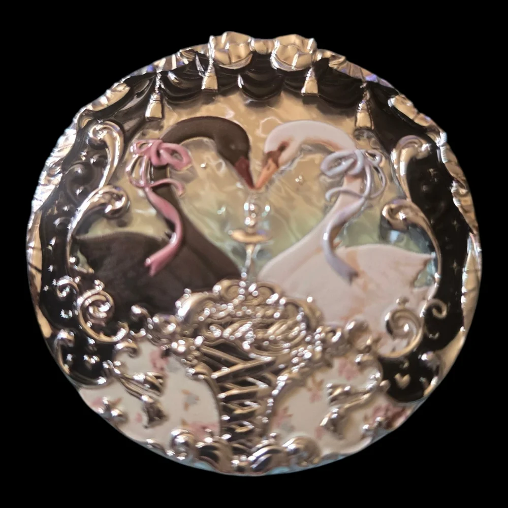 Flower Knows Swan Ballet Series Embossed Blush~NEW - Picture 3 of 7